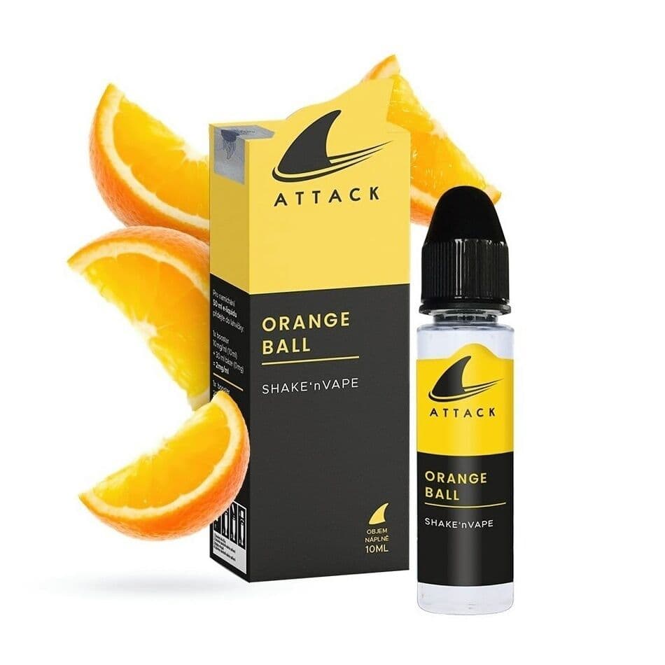 Shark Attack S&V Orange Ball Příchutě - hlavní obrázek