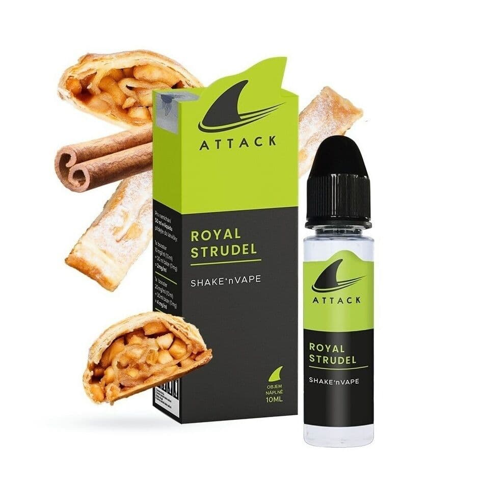 Shark Attack-Shake'n'Vape Royal Strudel Příchutě - hlavní obrázek