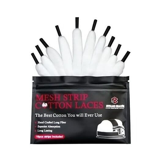 Steam Crave Cotton Mesh Strip 100% bavlna 10 ks DIY míchání - hlavní obrázek