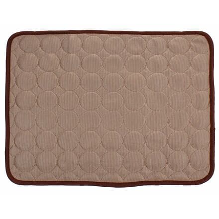 Ice Cushion chladící podložka pro zvířata hnědá (Rozměr S)