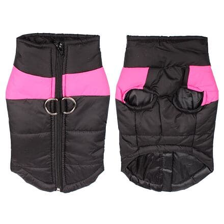Vest Doggie kabátek pro psy růžová (Velikost oblečení S)