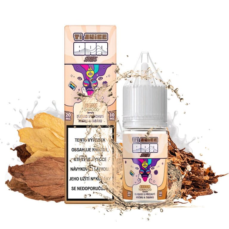 TI Juice Bar Series Cream Tobacco Tabákové e-liquidy - hlavní obrázek