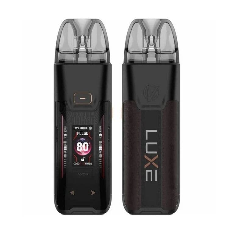 Vaporesso Luxe XR Max 2 Pod Kit Dark Black Leather Elektronické cigarety - hlavní obrázek