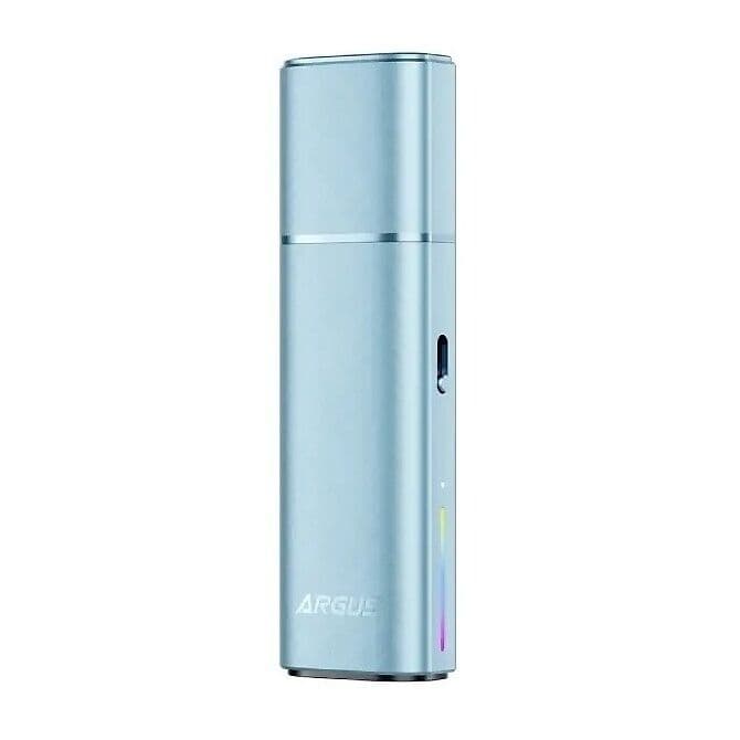 Voopoo Argus Klyc v modré barvě s minimalistickým designem a pokročilou LED signalizací