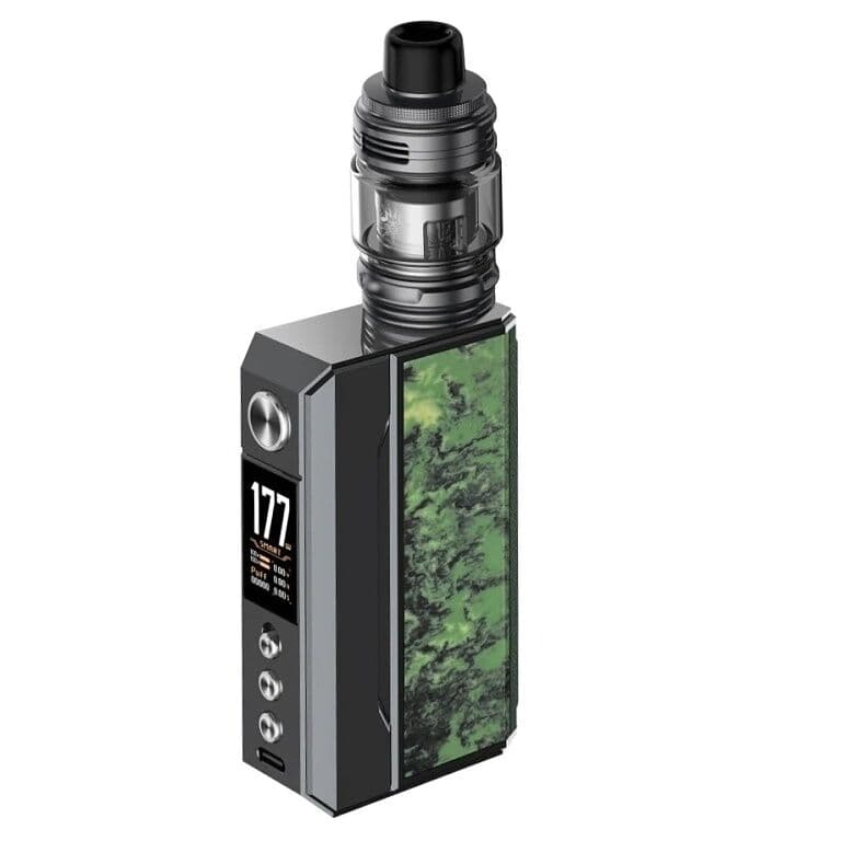 VOOPOO Drag 4 Full Kit Grip s Uforce L Tank 177W Gunmetal Forest Green Klasické gripy a mody - hlavní obrázek