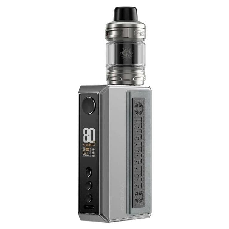 Voopoo Drag 5 Full Kit s Uforce X Tank 177W Silver Klasické gripy a mody - hlavní obrázek