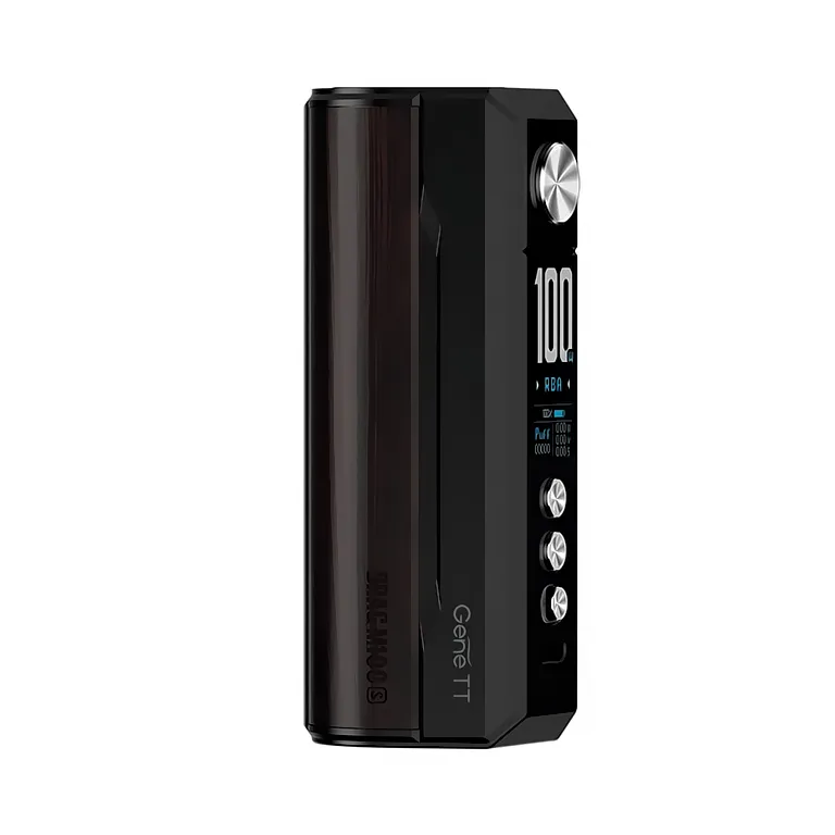 VooPoo Drag M100S Mod Easy Grip Black & Darkwood Klasické gripy a mody - hlavní obrázek