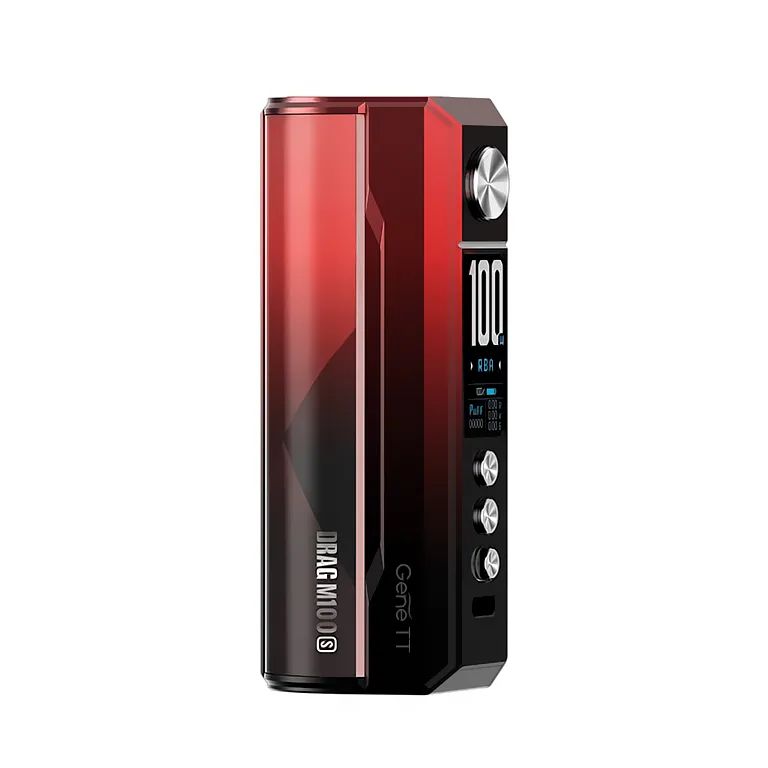 VooPoo Drag M100S Mod Easy Grip Red & Black Klasické gripy a mody - hlavní obrázek