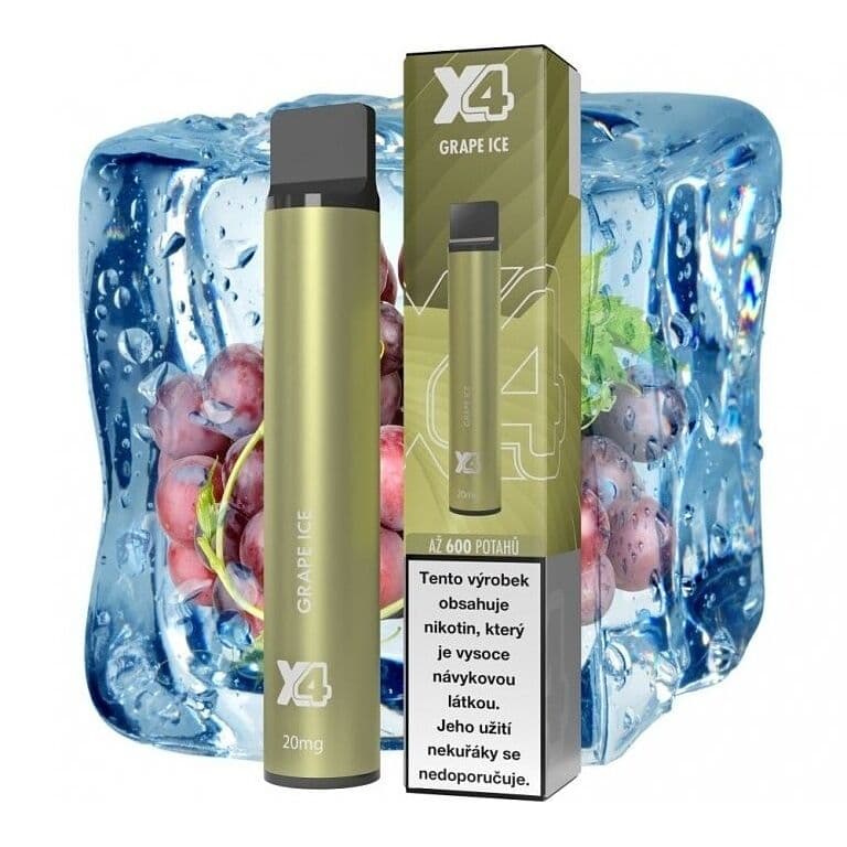 X4 Bar Grape ICE Elektronické cigarety - hlavní obrázek