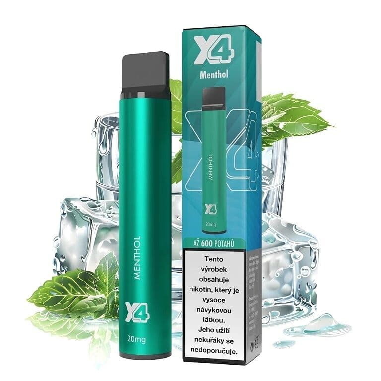 X4 Bar Menthol Elektronické cigarety - hlavní obrázek