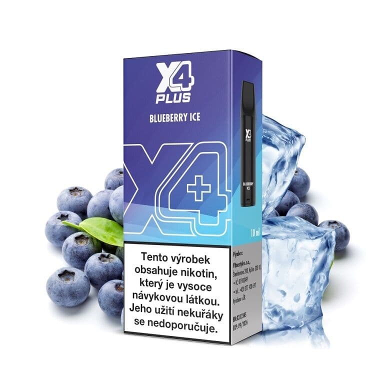 X4 Plus Pod Cartridge Blueberry ICE Elektronické cigarety - hlavní obrázek