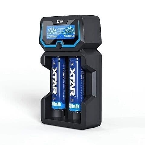 XTAR X2 inteligentní univerzální rychlonabíječka s Micro USB vstupem Baterie a nabíječky - hlavní obrázek