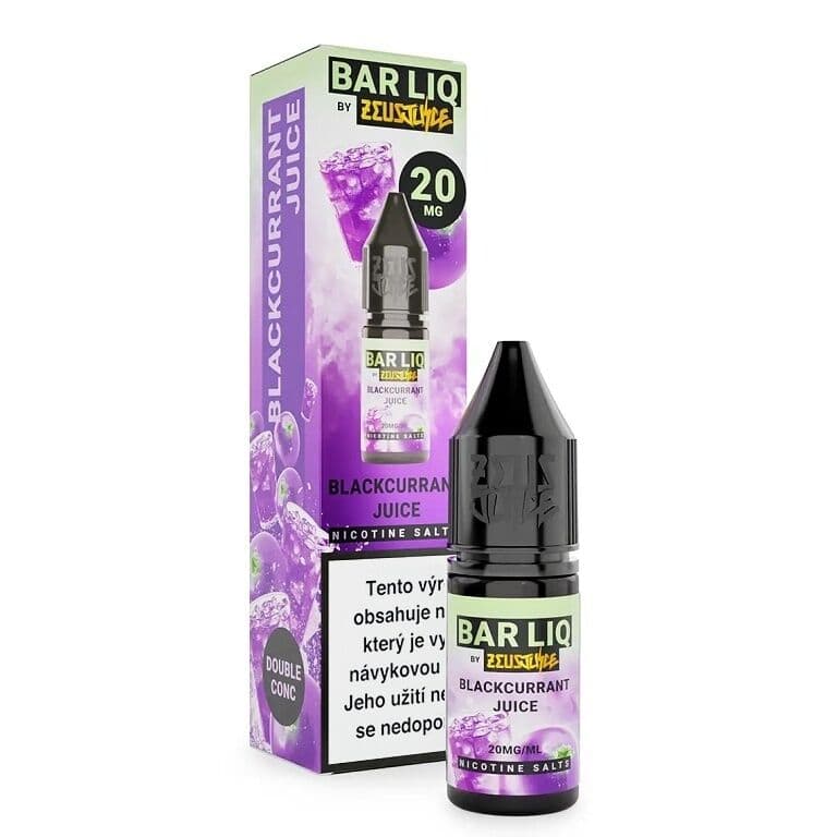 Zeus Juice BAR LIQ Blackcurrant Juice Ovocné e-liquidy - hlavní obrázek