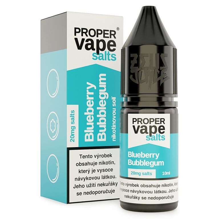 Zeus Juice Proper Vape Salt E-liquid Blueberry Bubblegum Salt e-liquidy - hlavní obrázek