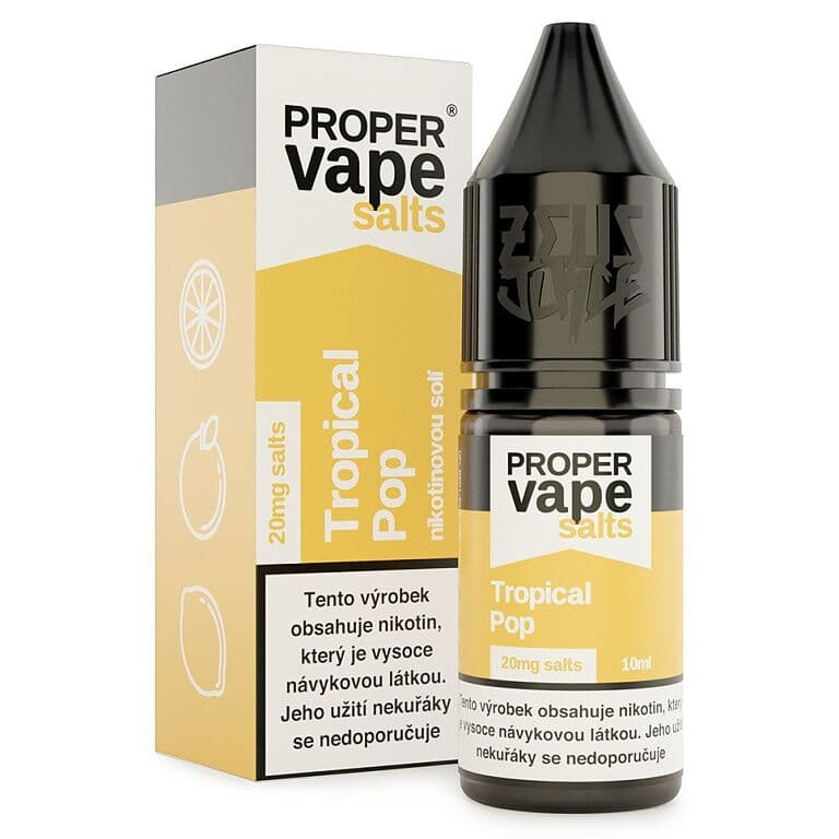 Zeus Juice Proper Vape Salt E-liquid Tropical Pop Salt e-liquidy - hlavní obrázek