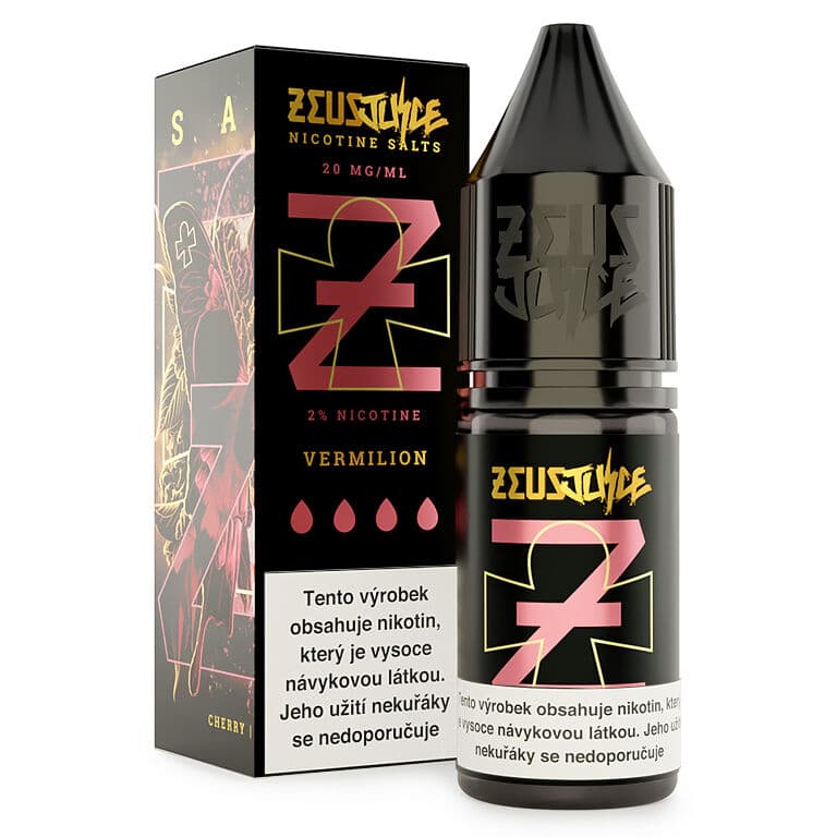 Zeus Juice Salt E-liquid Vermilion Salt e-liquidy - hlavní obrázek